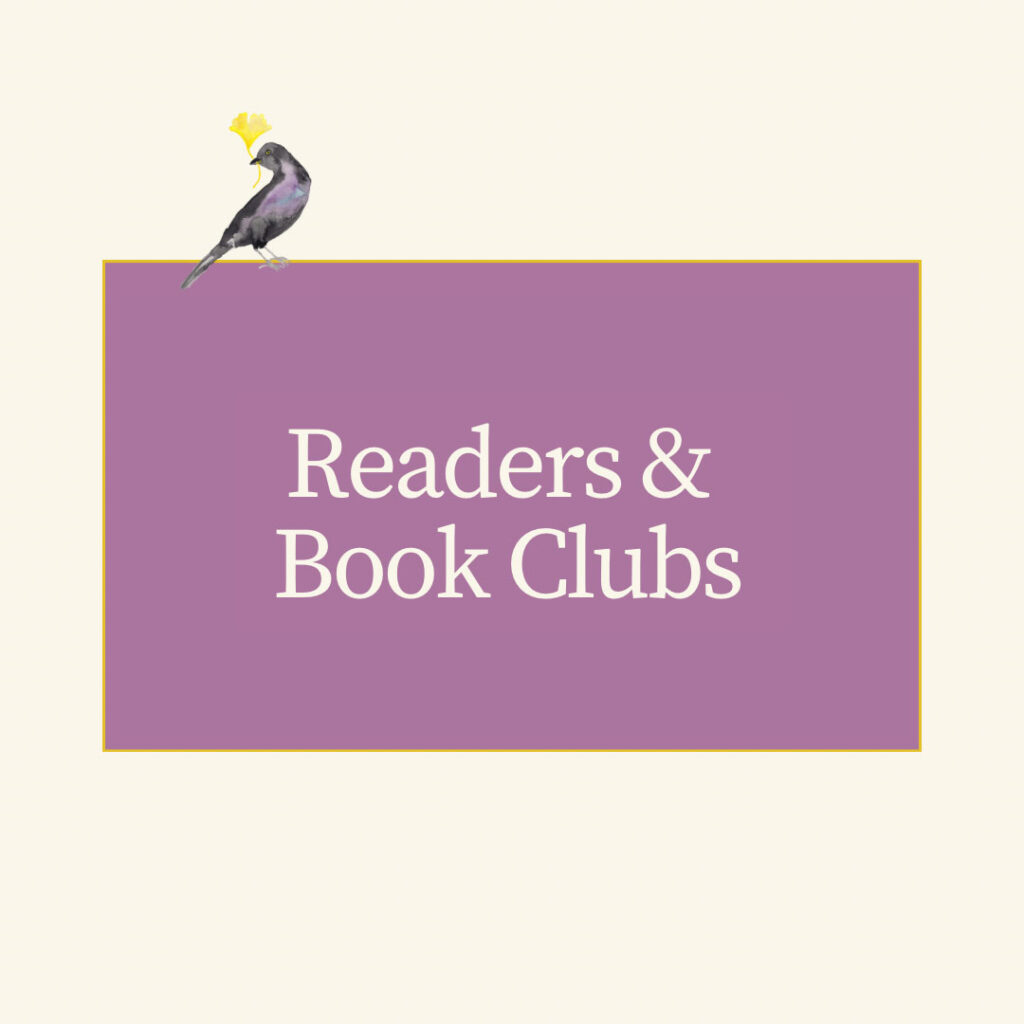 Readers & Book Clubs - Betsy Thibaut Stephenson - Blackbird