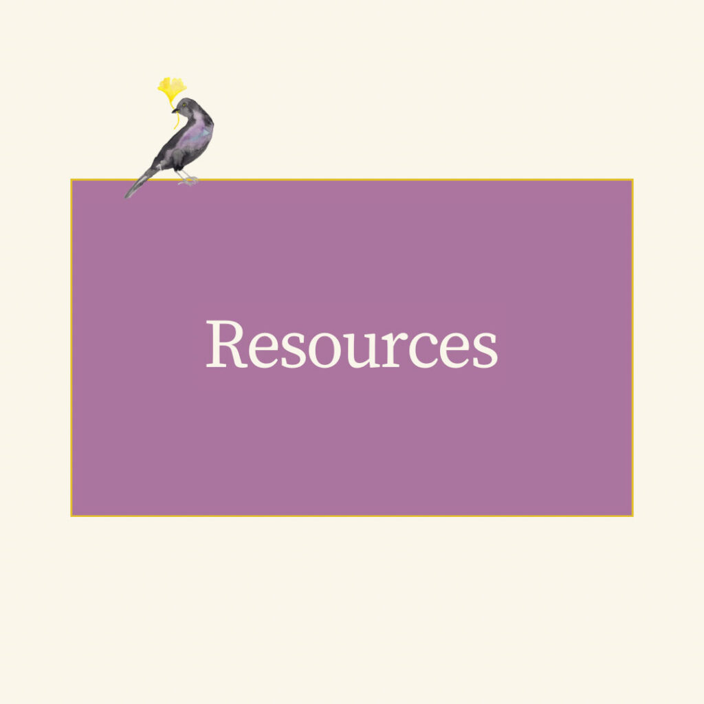 Resources - Betsy Thibaut Stephenson - Blackbird